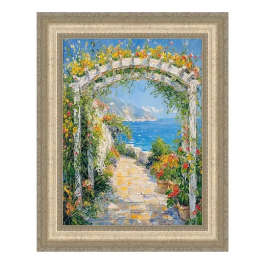 Wide Antique Silver Victorian Picture Frame 13x13 frame {1}