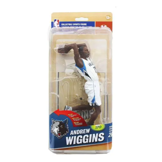 McFarlane NBA Minnesota Timberwolves Series 26 Andrew Wiggins Figure {3}