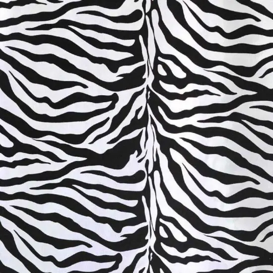 Flocking Velvet Zebra on Taffeta Fabric 60" Wide for Curtains, Apparel & Costumes Platinum Zebra {3}