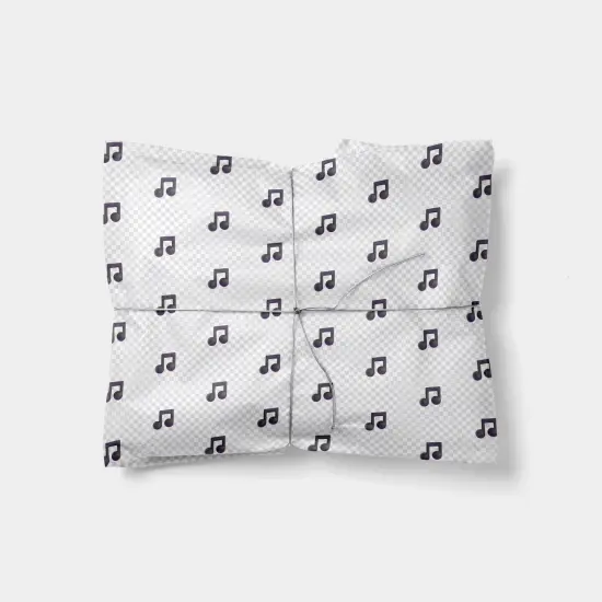 Musical Note Emoji Gift Wrap {1}