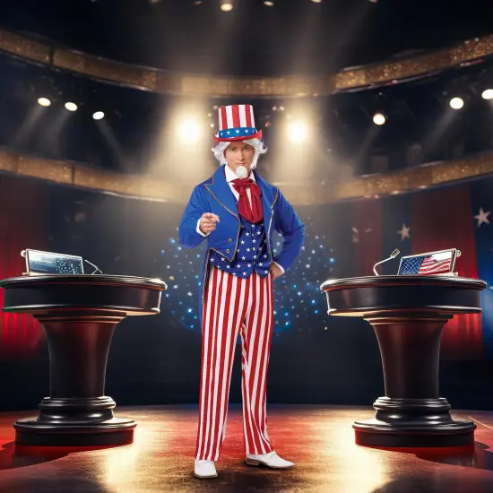 Uncle Sam Adult Costume {6}