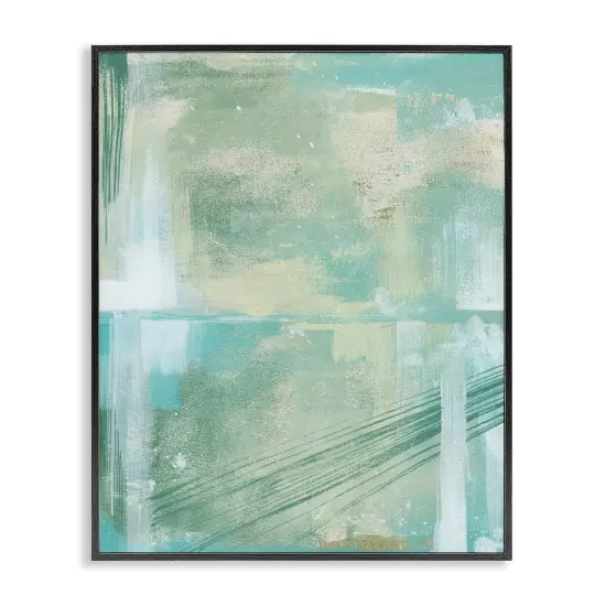 Stupell Industries Green Industrial Abstraction Framed Giclee Wall Art Design by Grace Popp {1}