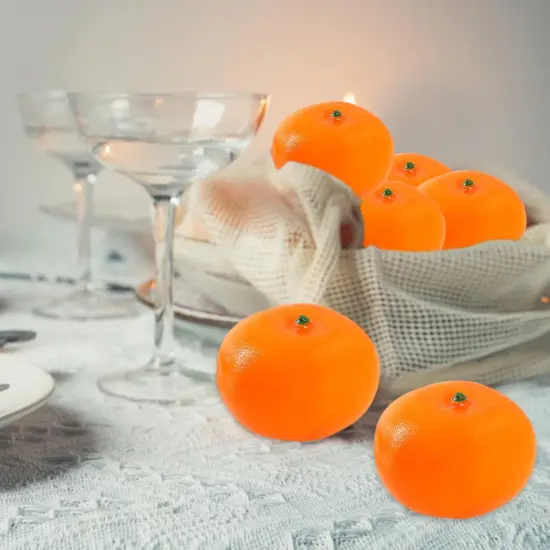 12 pcs Fake Oranges {3}