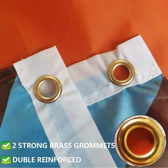 Progress Pride Rainbow Flag - 3x5 Outdoor All Inclusive Pride 100D Bisexual Vivid Color LGBTQ Community Non Binary Gay Lesbian Flag {5}