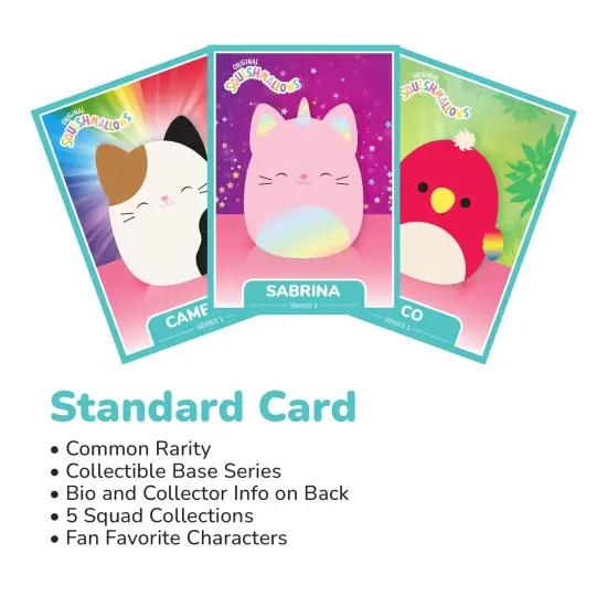 Squishmallows Official Jazwares Series 1 Trading Cards 24-Pack {4}
