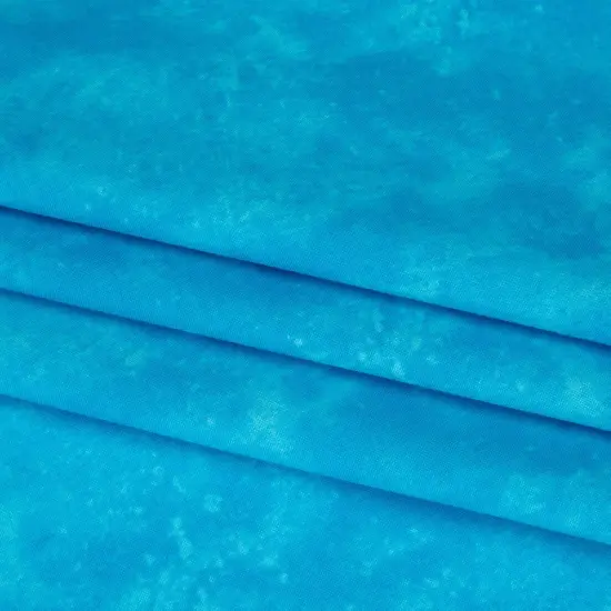 1 Yard Marine Blue Fresco Quilting Cotton Fabric for Crafts & Apparel 44" Wide {4}