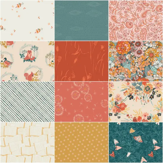 Chapter Six: Listen to Your Heart Fat Quarter Bundle byfor Art Gallery (FQWTRB6) {5}