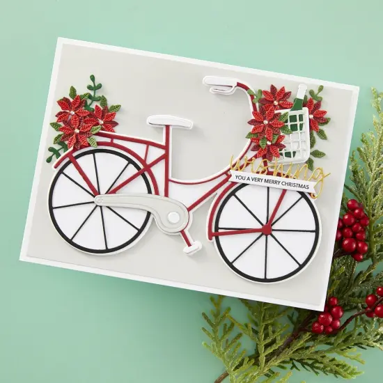 Spellbinders Etched Dies By Bibi Cameron-Big Bicycle {6}