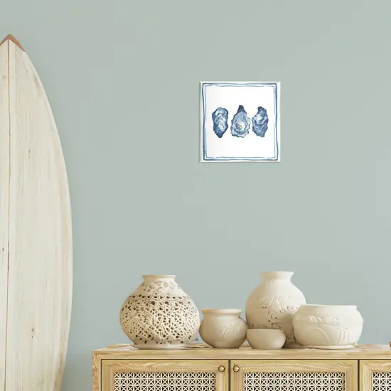 Stupell Industries Oyster Shell Trio Wall Plaque Design by Lucille Price {2}