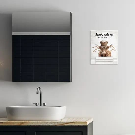 Stupell Industries Sassy Basket Case Laundry Wall Plaque Design by Lettered and Lined {2}