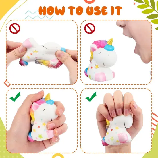 44 Pcs Slow Rising Animal Donut Squeeze Stress {4}