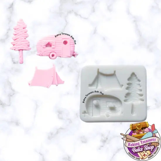 Glamping Silicone Mold {1}