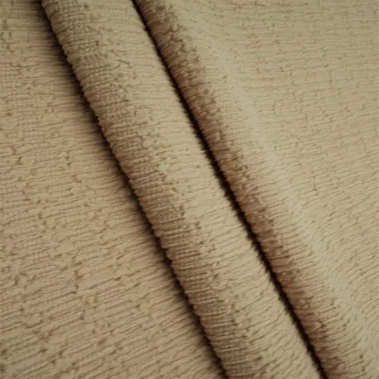 1 Yard Textured Bubble Jersey Crepe Knit Fabric 59 Inch Wide Soft Stretch Drapey Material for Stylish Tops & DIY Sewing SAND {4}
