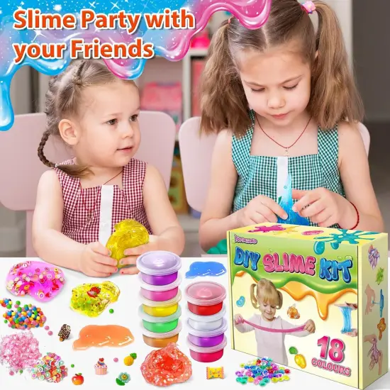 18 Cups DIY Slime Kit {4}