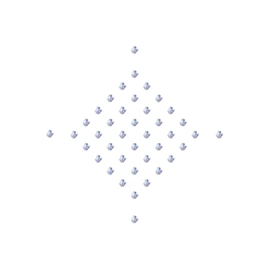 Preciosa 4mm Czech Crystals Bicone Rondelle Beads, 40pcs Tanzanite AB {5}