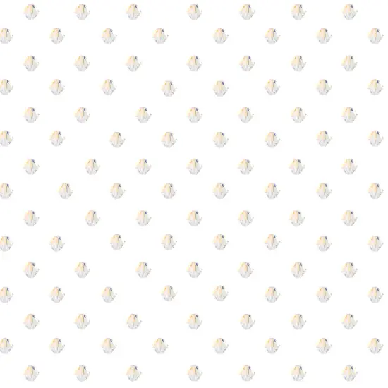 Preciosa 6mm Czech Glass Crystal Bicone Beads, 288pcs Crystal AB {6}