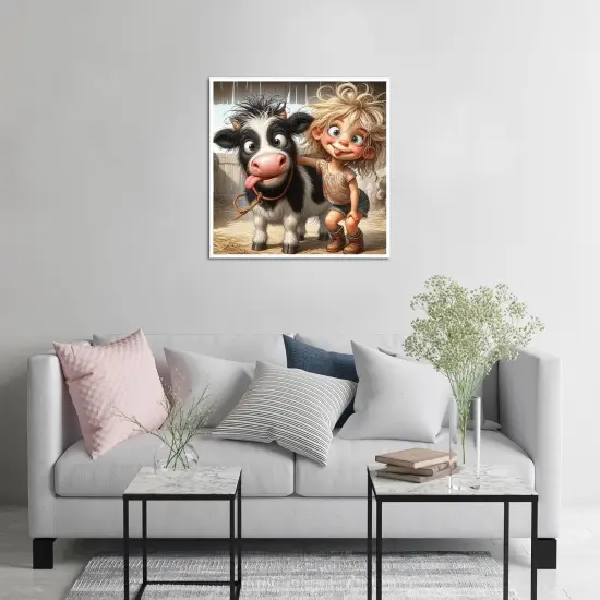 5D Cow Diamond Art Kits for Adults,(30 * 30cm) {3}