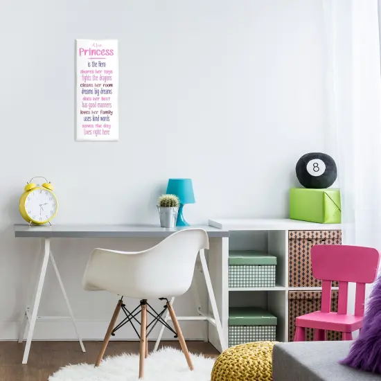 Stupell Industries True Princess Is The Hero Wall Plaque By Kim Allen {2}