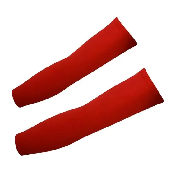 Kitcheniva Cooling Arm Sleeves Cover UV Sun Protection Red {1}