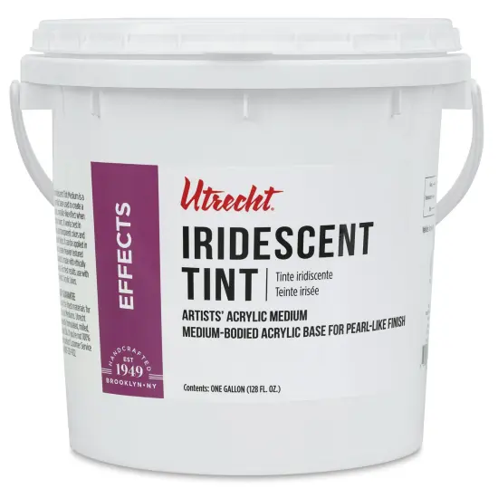 Utrecht Artists' Acrylic Iridescent Tint Medium - 128 oz {1}