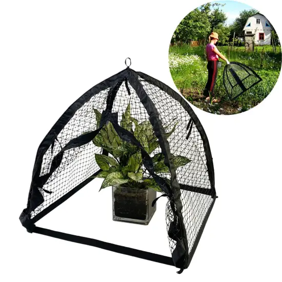 Garden Net Cover Plant Cloche for Protect Plants Vegetables from Squirrel Eating {1}