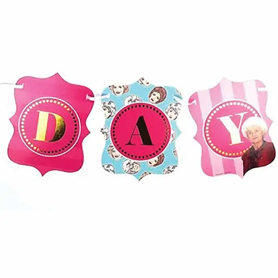 The Golden Girls Happy Birthday Jointed Banner {4}