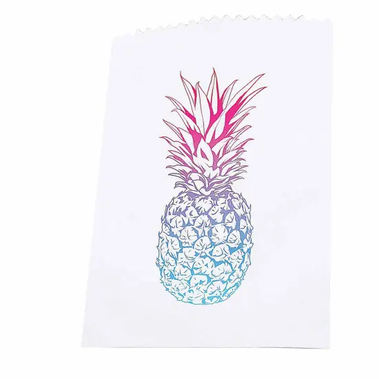 Ombre Pineapple Treat Bags Bulk 50 Pc {3}