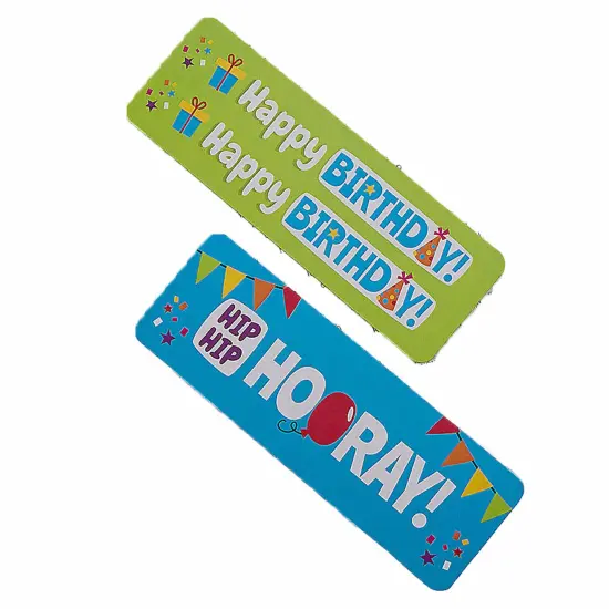 Happy Birthday Bookmarks Bulk 48 Pc {4}