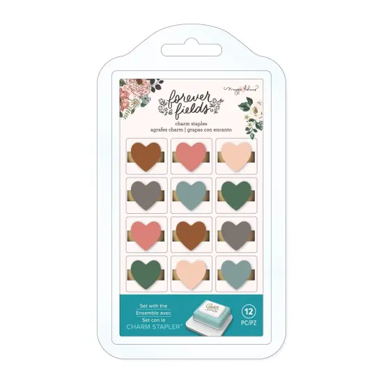 Maggie Holmes Forever Fields Charm Staples -12/Pkg {1}