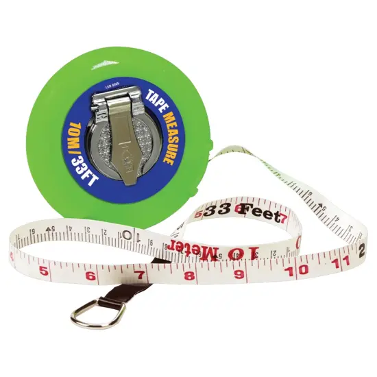 Wind-Up Tape Measure, 33 ft/10M {1}