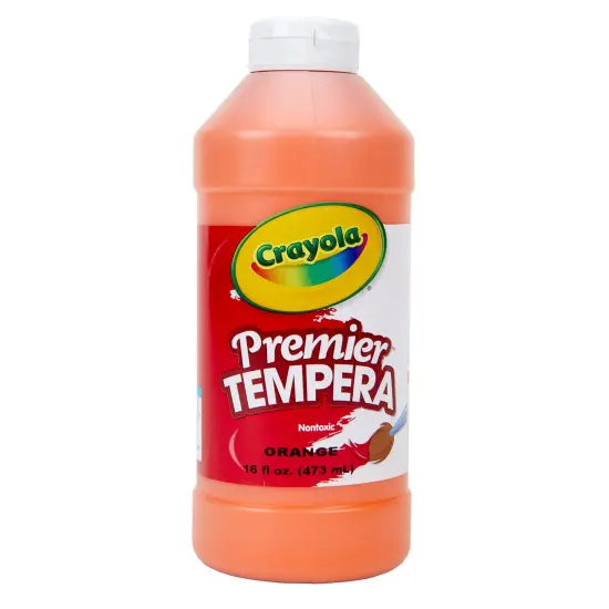 Premier Tempera Paint 16 oz, Orange {1}