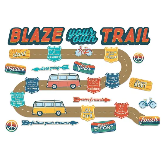 Adventurer Blaze Your Own Trail Mini Bulletin Board Set {1}