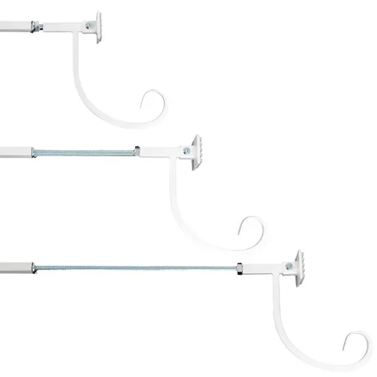 Garland Hanger - Slim Single Door White {3}