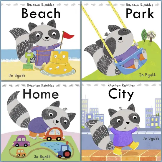 Raccoon Rambles, 4-Book Set {1}