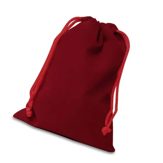 Small Velour Jewelry Bags 2" x 2 1/2" Soft Storage {4}