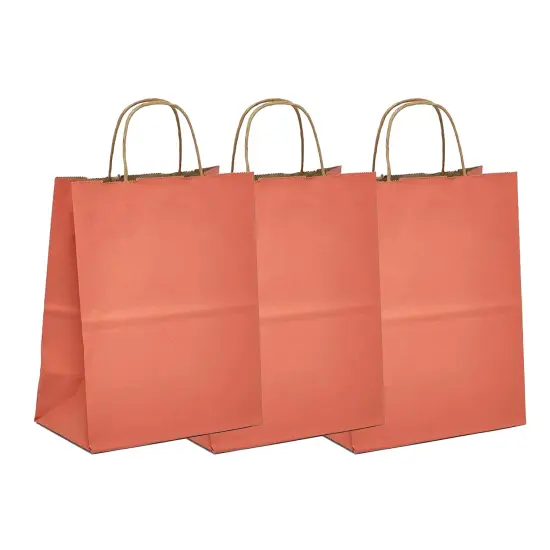 Convenient Tinted Kraft Paper Bag 16" x 6" x 12" {5}