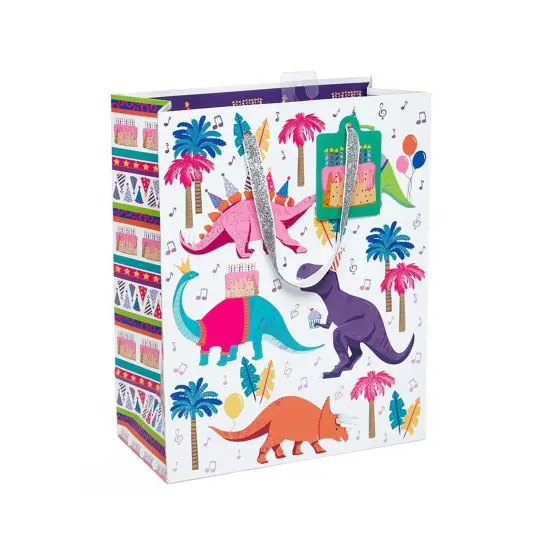 Patterned Gift Bags 10" X 4" X 8" {1}