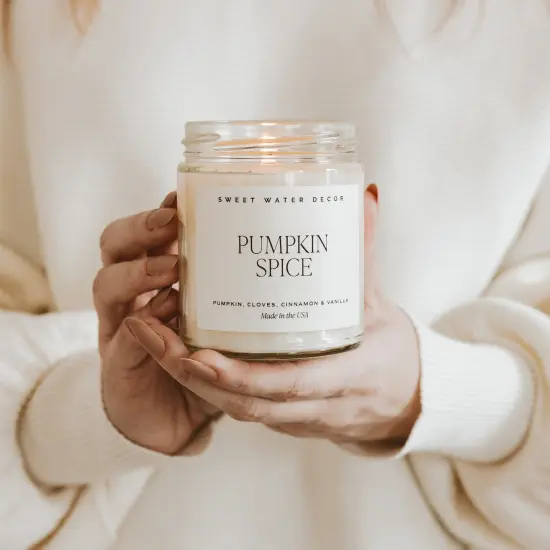 PUMPKIN SPICE SOY CANDLE {4}