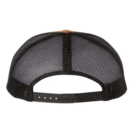 YP Classics&reg; Retro Trucker Cap Caramel/ Black {2}