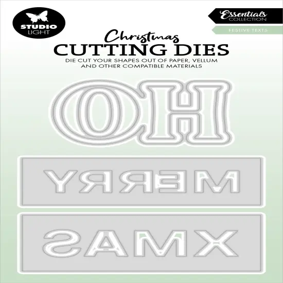 Studio Light Essentials Cutting Die-Nr. 846, Festive Texts {2}