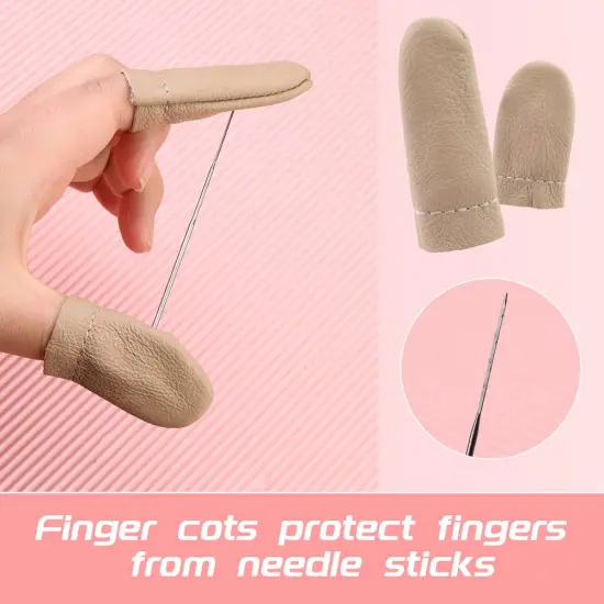 Needle Felting Tools, Needle Felting Supplies, Needle Felting Kit with 3 Size 30Pcs Needles Felting Needles,Wooden Handle, Finger Cots, Perfect for DIY Felting Wool Projects {4}