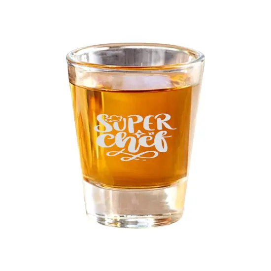2oz Super Chef Shot Glass {1}