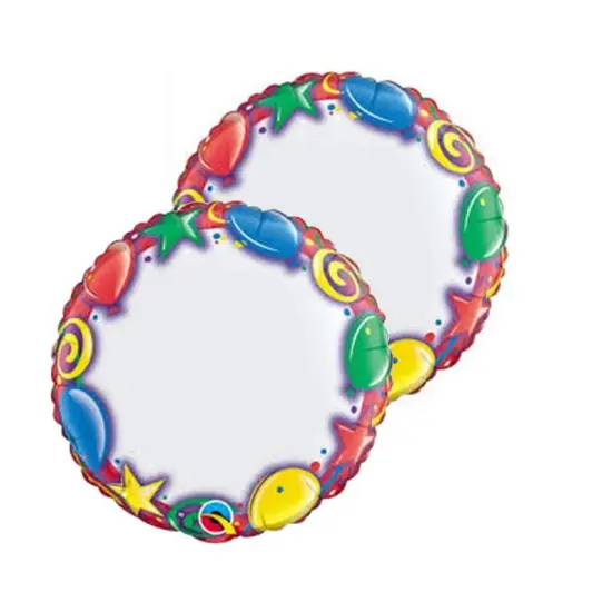 Qualatex&reg; Your Message Balloon 18 Inch {4}