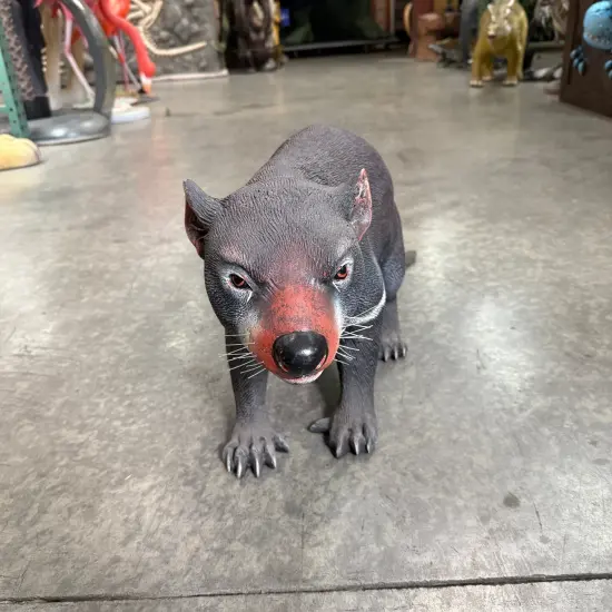 Tasmanian Devil Life Size Statue {5}