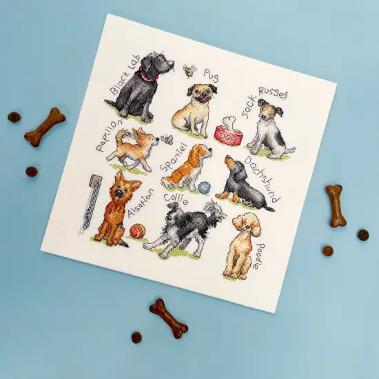 Woof! XKG16 Counted Cross Stitch Kit {2}