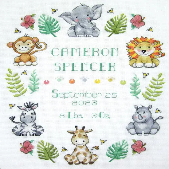 Design Works Counted Cross Stitch Kit 11"X14"-In the Jungle {3}