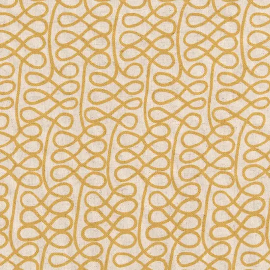 Butterscotch - Gold & Yellow Abstract & Geometric Upholstery Fabric 54 Inches" {1}