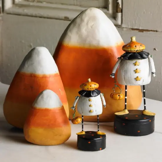 Candy Corn Pieces-Set of 3 {2}