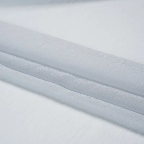 1 Yard Gray Dawn Crinkled Silk Chiffon Fabric Sheer Lightweight Perfect for Flowing Dresses, 43 Inches Wide {4}