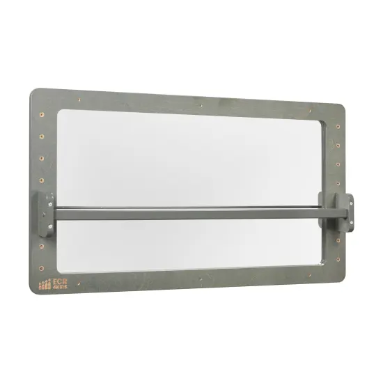 Wall-Mounted Coordination Mirror, Balance Mirror Grey Wash {1}